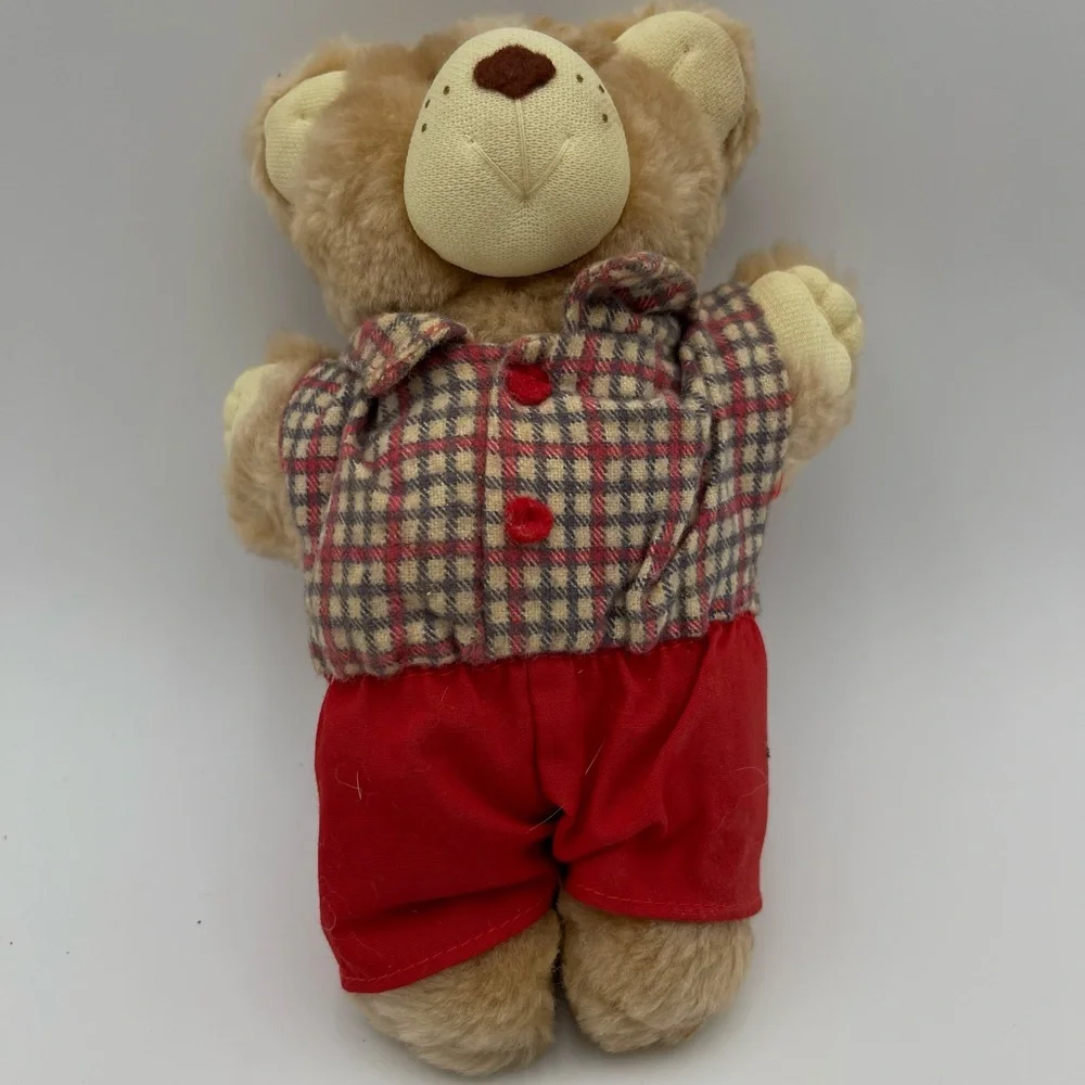 Vintage Furskins 1986 Small Teddy Bear Plush Stuffed Animal